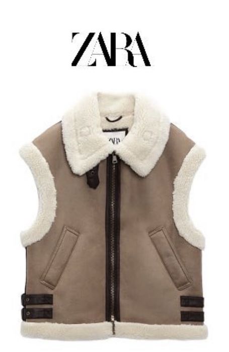 Кожен елек ZARA | размер XS