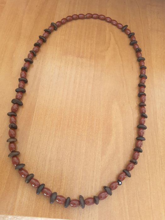 Набор украшений из камня хризопраза