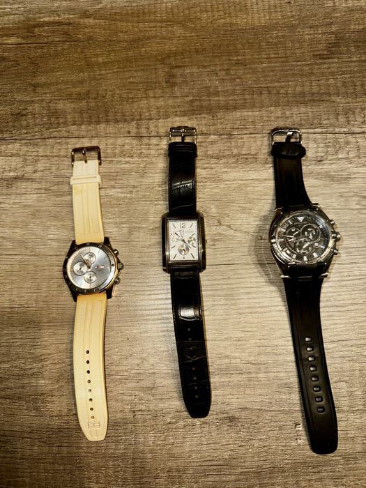 3 ceasuri Tommy Hilfiger, Jacques Lemans, Police