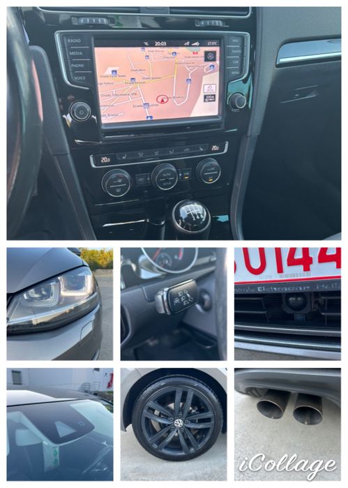 VW Golf 7 Highline, 2.0 TDI 150 CP, Xenon Adaptiv/ACC Distronic/Lane+Front Assist/Navi Mare/Jante Durban/Germania