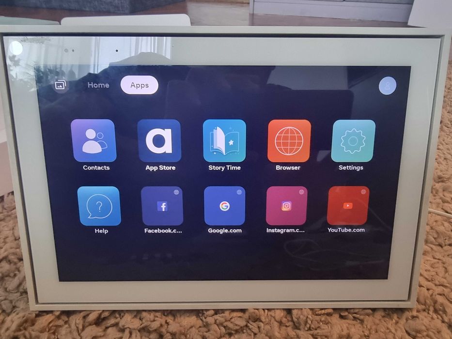 Tableta rama foto boxa Portal by Meta, 10 inci, priza europa
