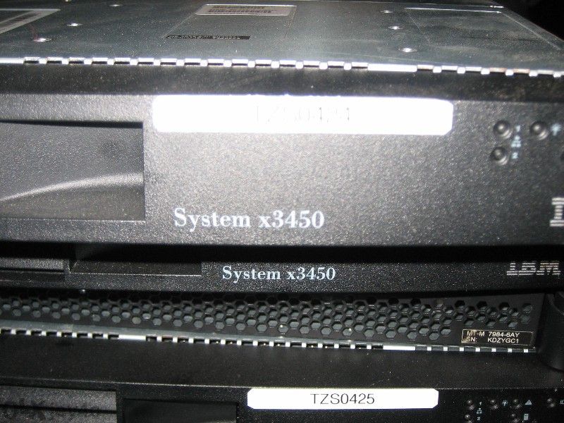 сървър IBM и рак системи с хардове HDD