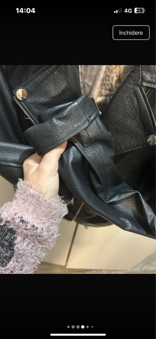 Geaca piele naturala