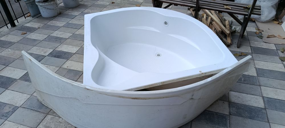 Ванна Листавой Акрил и Раковина