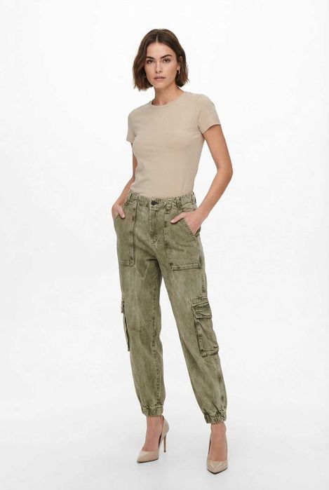 all saints Оригинален дамски карго панталон размер UK12 / US8 / EU40