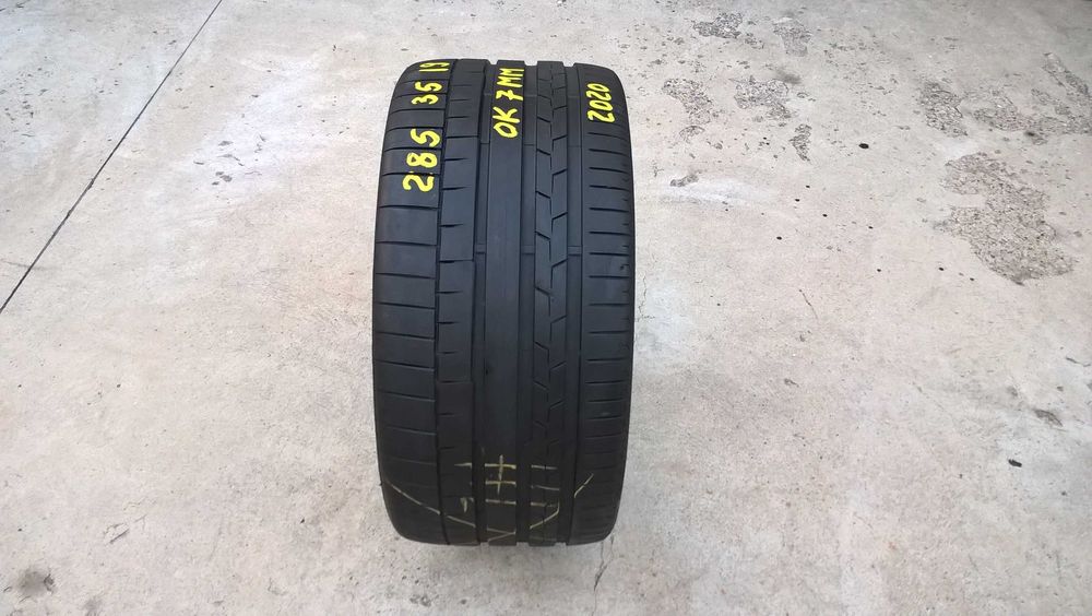 O anvelopa vara 285 35 19 continental sportcontact 6 cu 7 mm 2020