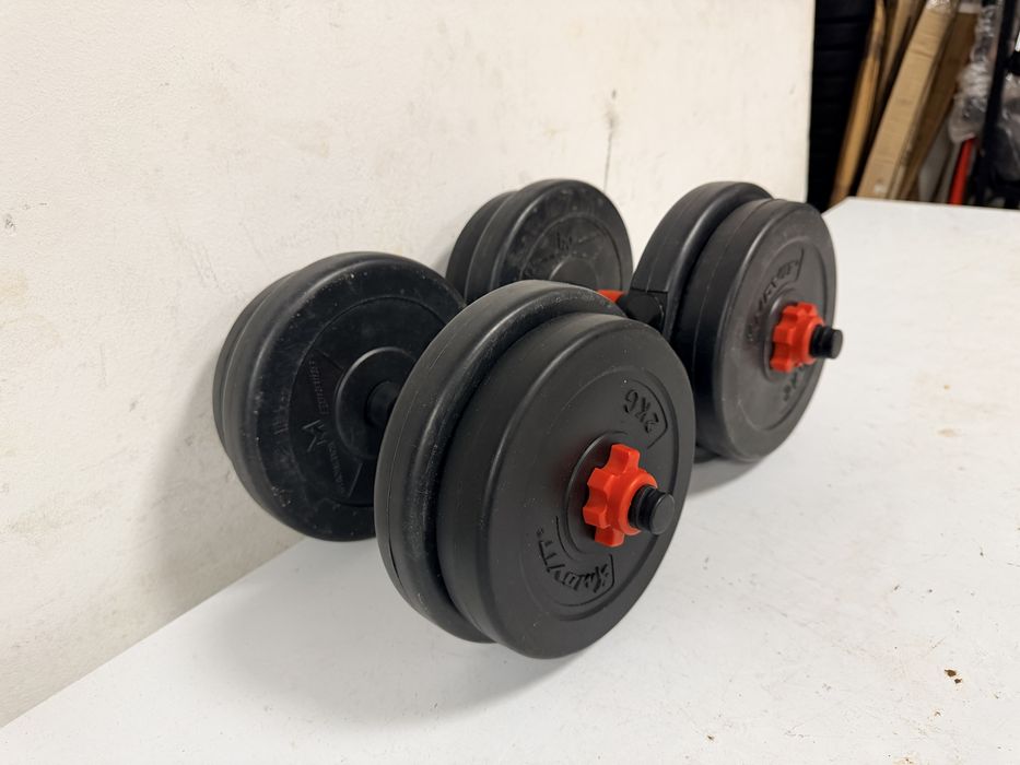 Gantere reglabile set 20 kg. Noi 10 kg+10 kg=20 kg. Pret Promo 170 lei