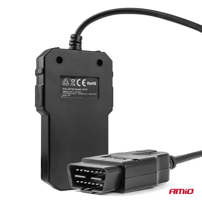 диагностичен интерфейс , тестер , скенер amio obd2 amio-04730