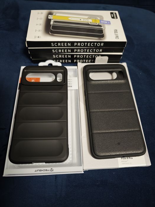 Huse Pixel 8 pro + folii de sticlă