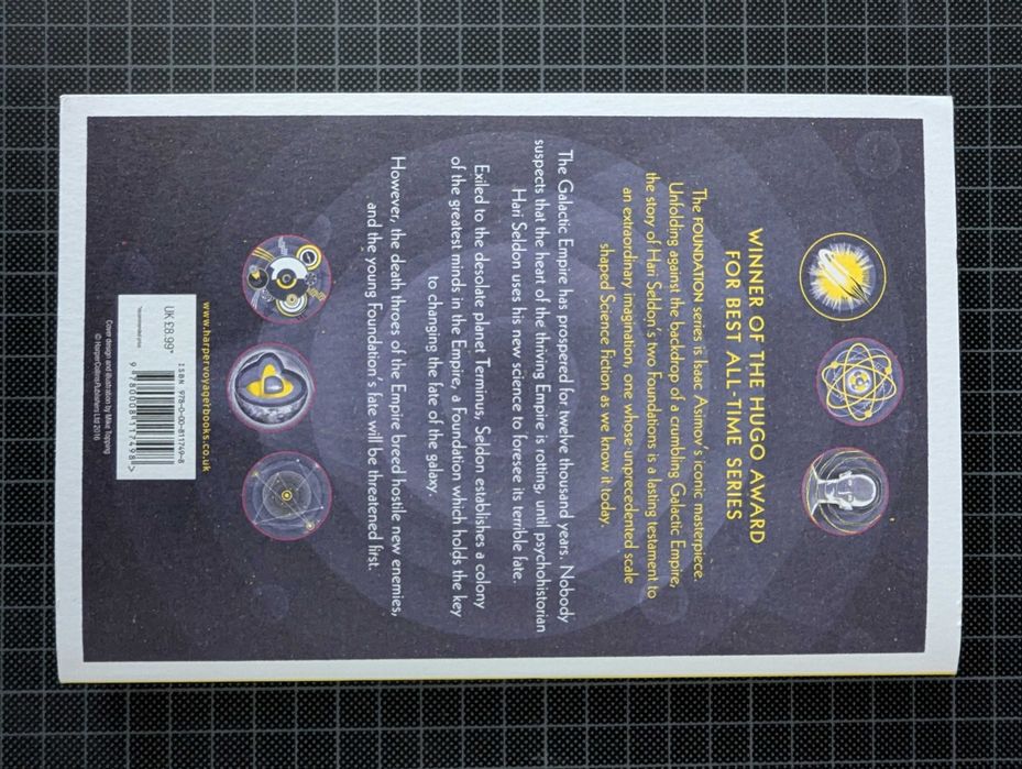 Fundatia – Isaac Asimov, ediție 2016, în engleză, stare nouă