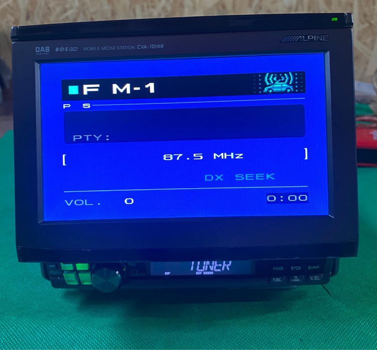 Cd /Dvd player Alpine CVA 1014R adaptor BT-Usb -Nou Raritate