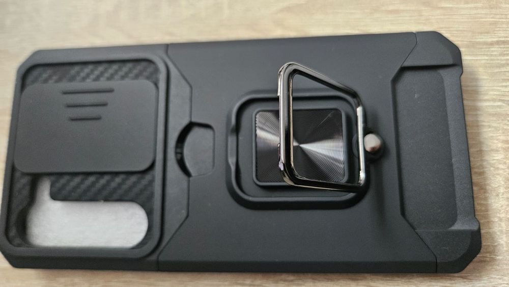 Husa Samsung Galaxy S23 Plus, Black, Anti Soc, Slot Card