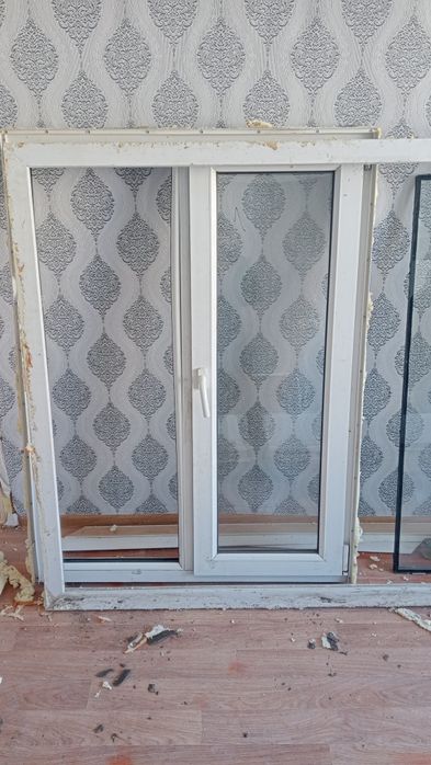 Окна пластиковые б/у