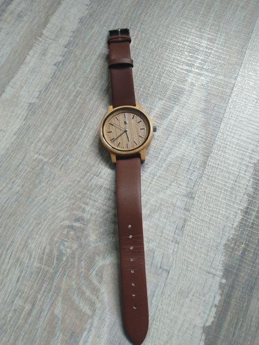 Ceas Gff si Auriol carcasa lemn