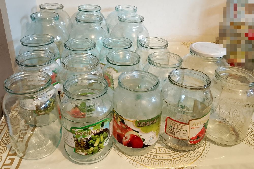 Стеклянные банки для консервирования