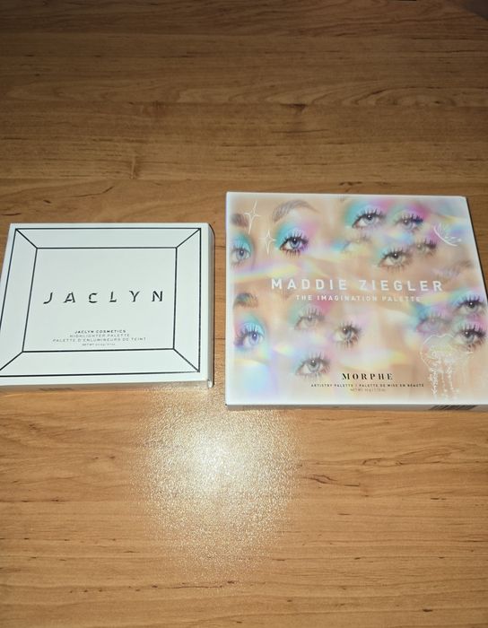 Палитри Morphe и Jacklyn Hill със сенки и хайлайтър
