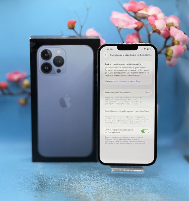 Apple iPhone 13 Pro Max, 128GB, 5G, Sierra Blue