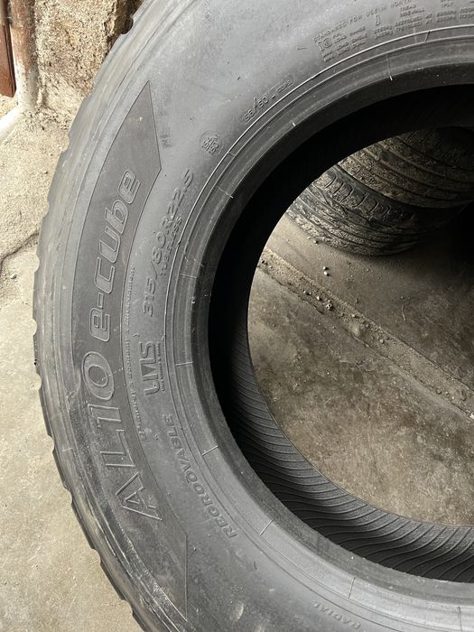 2 anvelope NOI 315/80/22.5 , Hankook , 20 mm !