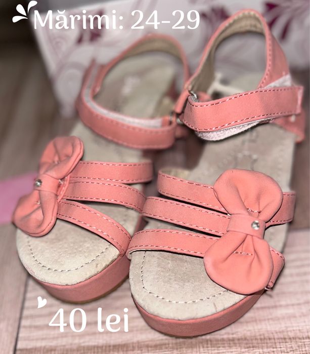 Sandale fetite noi