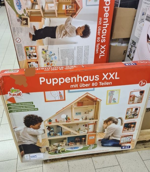 Детска голяма дървена къща