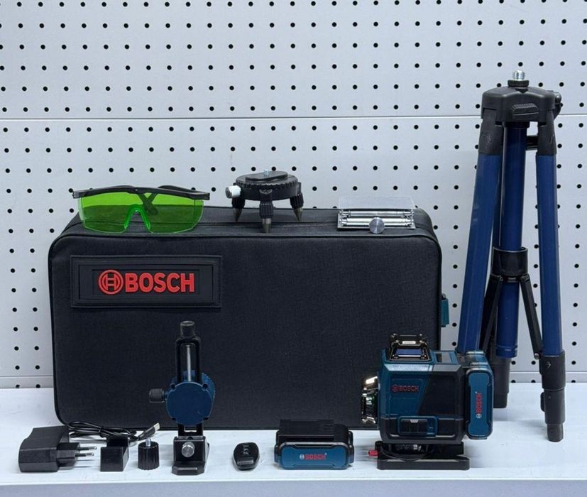 Лазерный уровень 4д 16 линий