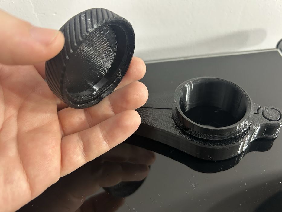 Capac pentru punga de cafea si nu numai. Printat 3D