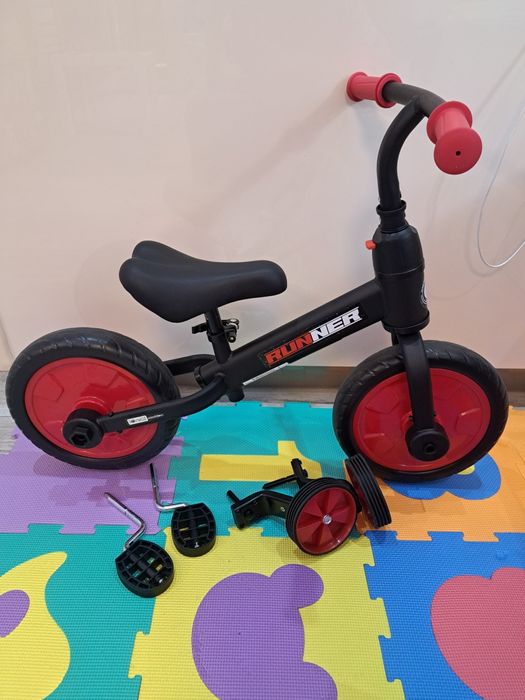 Lorelli колело Runner 2в1 Black&Red