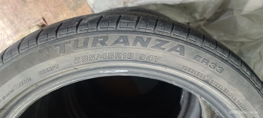 Шины Bridgestone Turanza 235/45 R18