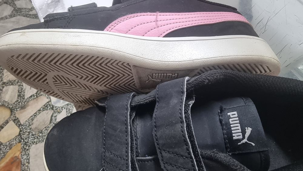 Маратонки пума и адидас