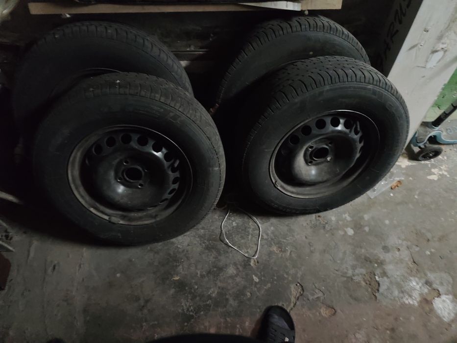 Комплект колеса диски шины колпаки от кобальта завод R14