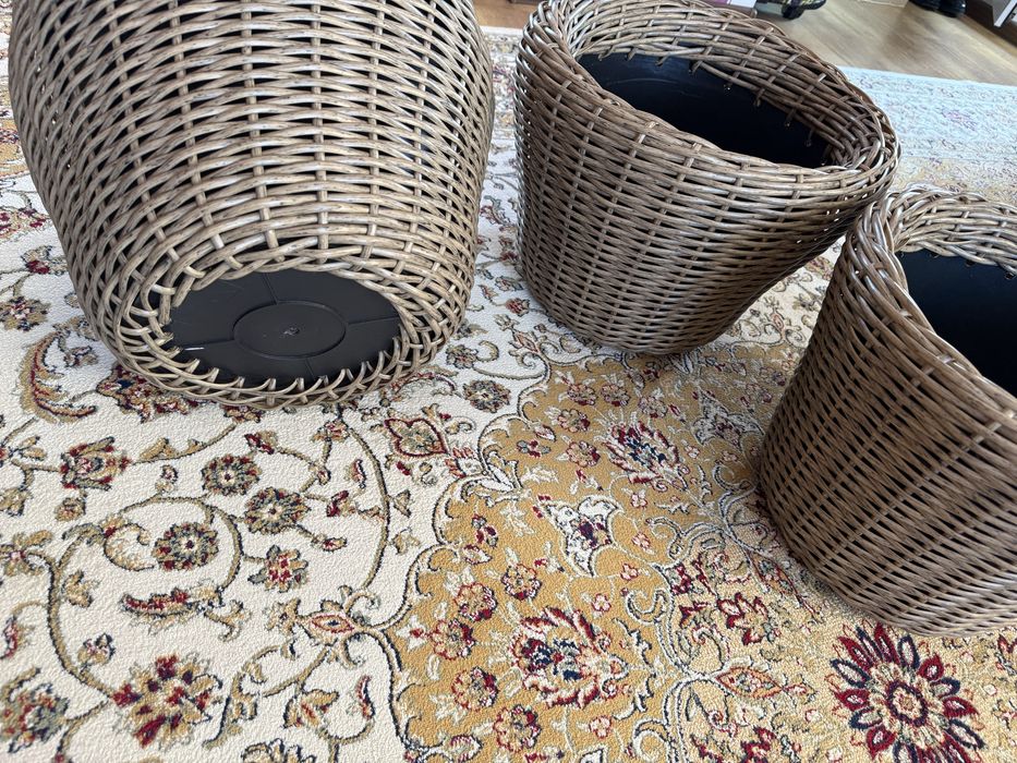 Ротанговые горшки