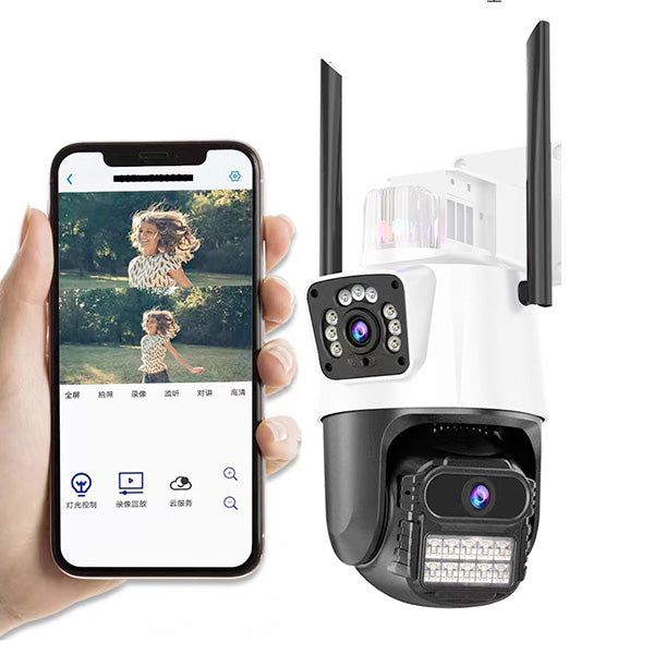 Двойна Wi-Fi Smart камера за наблюдение / SMK032/