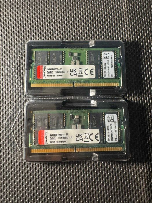 Kit RAM Kingston 64GB 2x32GB DDR5 4800MHz SODIMM Laptop