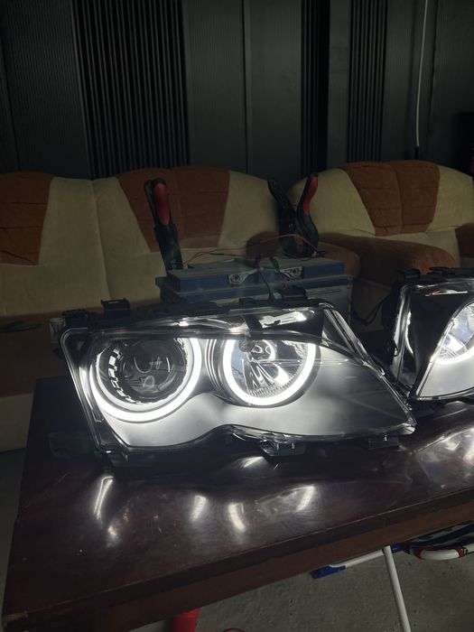 Set Faruri BiLED bmw seria 3 E46