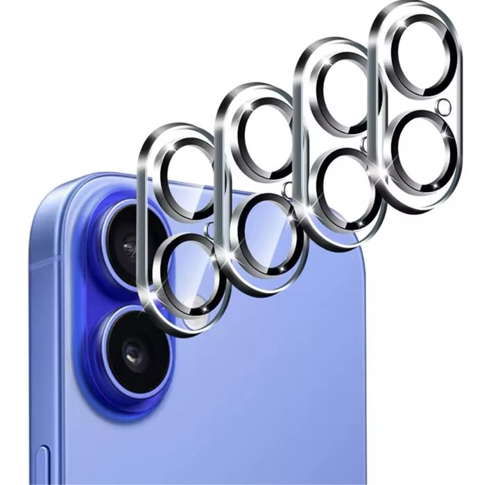 Протектор за камера за iPhone 11/12/13/14/15/16 17 PLUS, PRO и PRO MAX