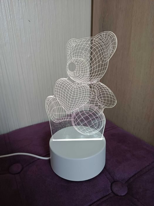 Нощна лампа мече