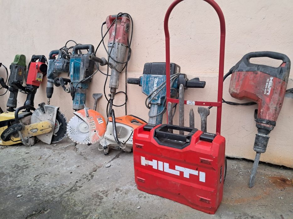 Picamar Rotopercutor picamer demolator drujba taiat beton LemnMotosapa