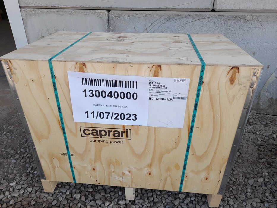 Pompa irigatii Caprari MEC MR80 si MG80  (Noua)