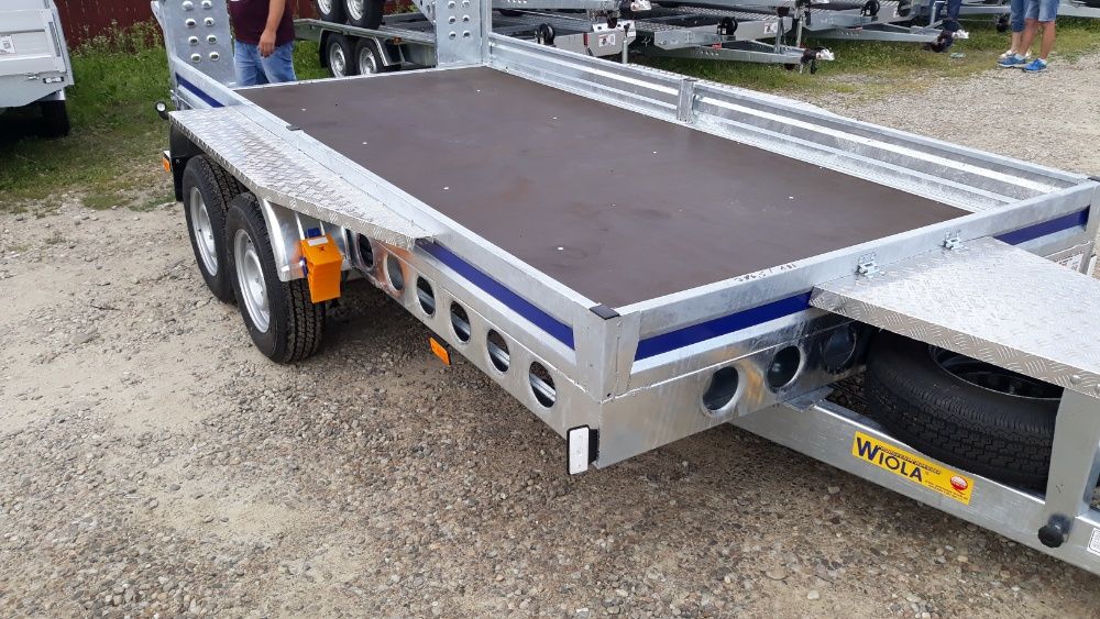 Platforma transport utilaje WIOLA , 4mx2m, 2 axe ,Noua Oferta!!