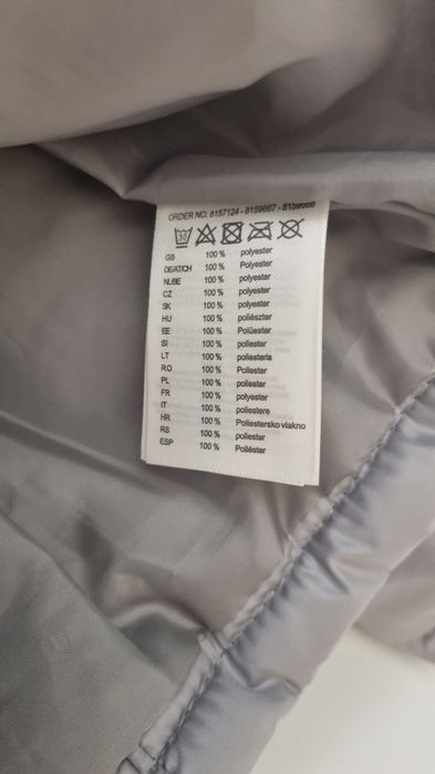 Geaca gri argintiu 44 jean pascale
