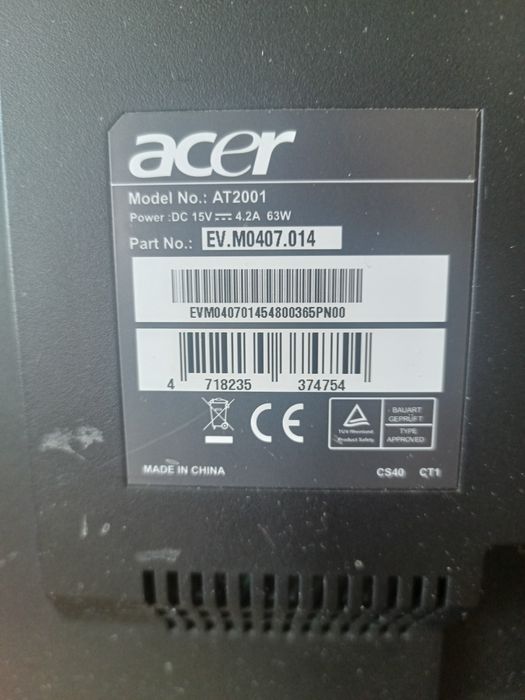 Телевизор Acer AT2001