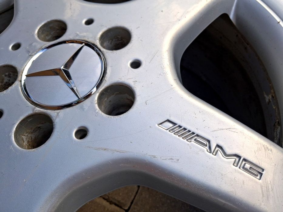 Jante Mercedes AMG pe 17 originale styling 3 anvelope roti jenti  BMW Audi