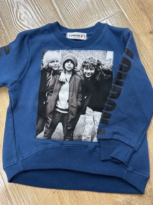 Детский утепленный свитшот