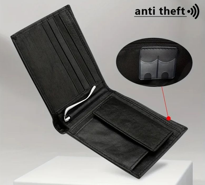 Мъжки портфейл от естествена кожа