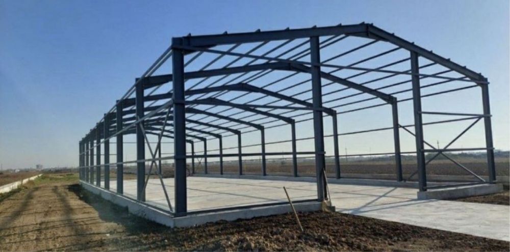 Vindem hale si structuri metalice cu montaj sau fara