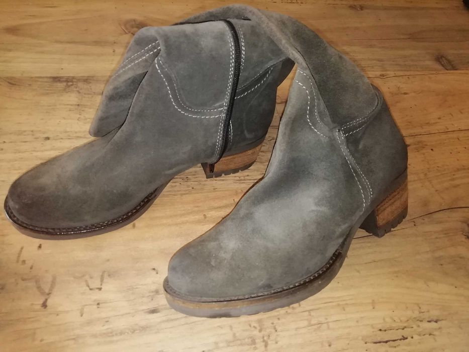 Пролетни боти и обувки от ест. кожа