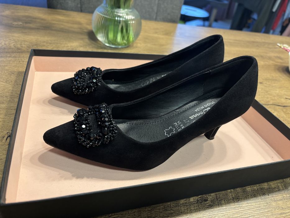 Pantrofi din piele intoarsa Benvenuti Solo Donna