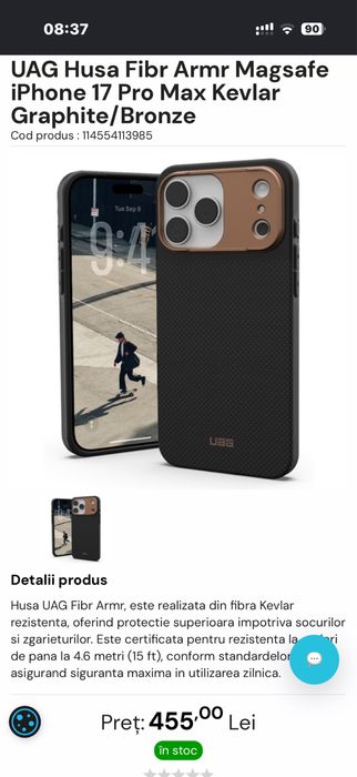 Husa 17 pro max