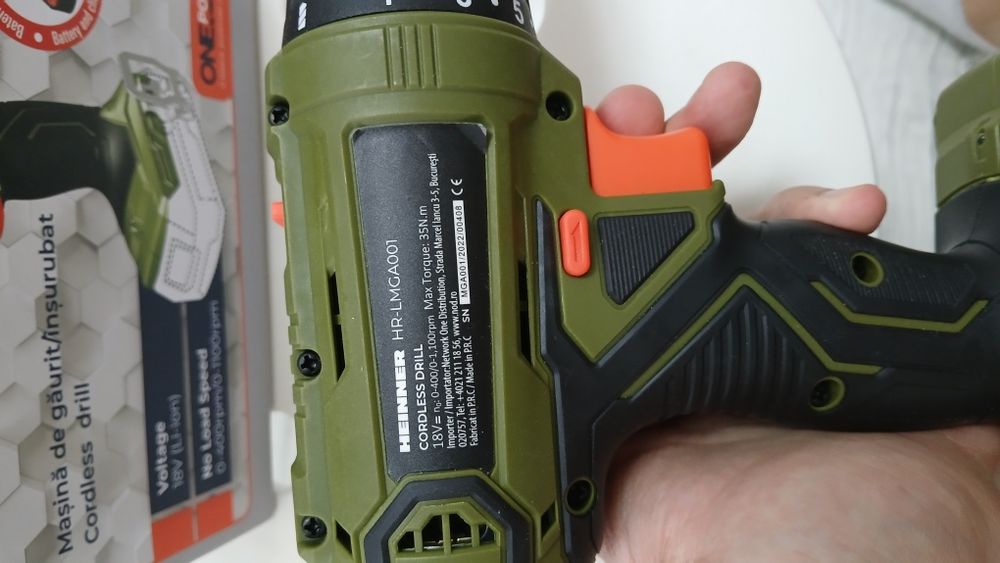 Filetanta/bormașina Heinner-18-21v