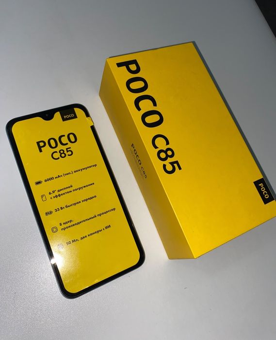 Продам Poco C85 Новый телефон
